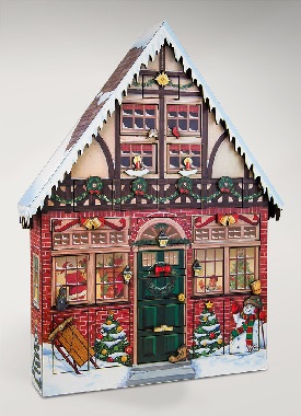 Advent wooden calendar, countdown to Christmas 2017, countdown to Christmas ideas, wood Christmas countdown calendar, wooden Advent Calendars, wood Advent calendars with drawers, Advent calendar to fill, Advent calendar fill your own, 3D Advent calendars, wooden house Advent calendar, house Advent calendar, wooden Advent calendar house