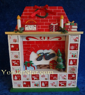 Advent wooden calendar, countdown to Christmas 2017, countdown to Christmas ideas, wood Christmas countdown calendar, wooden Advent Calendars, wood Advent calendars with drawers, Advent calendar to fill, Advent calendar fill your own, 3D Advent calendars, wooden house Advent calendar, house Advent calendar, wooden Advent calendar house